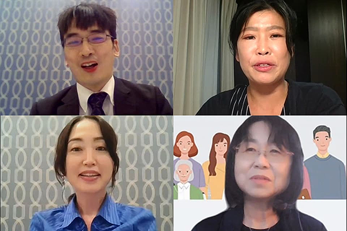 皆⽉隼先⽣、関⾕亜希⼦さん、村上紀⼦さん、森⽥智美さん