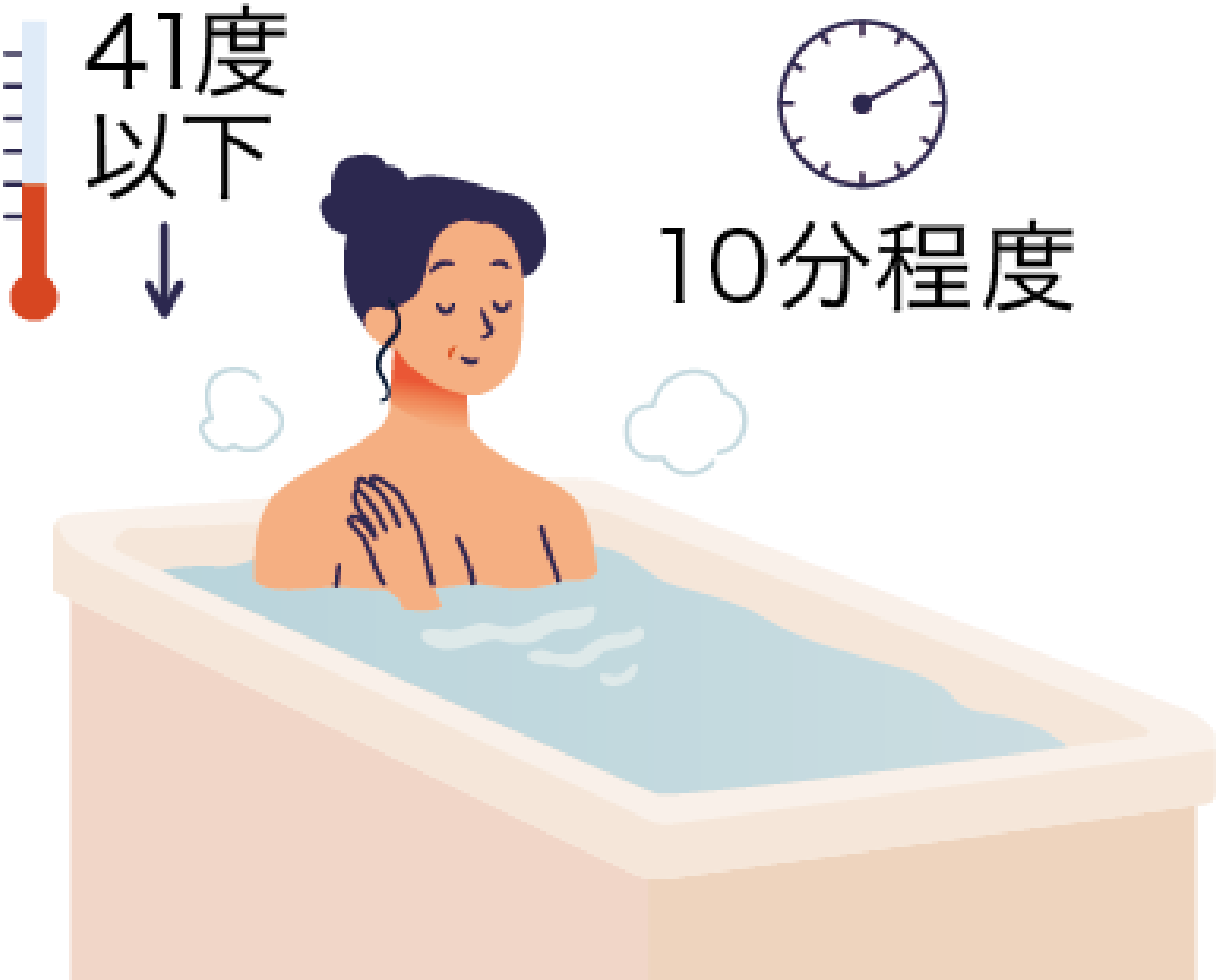 入浴するときに気を付けることは？