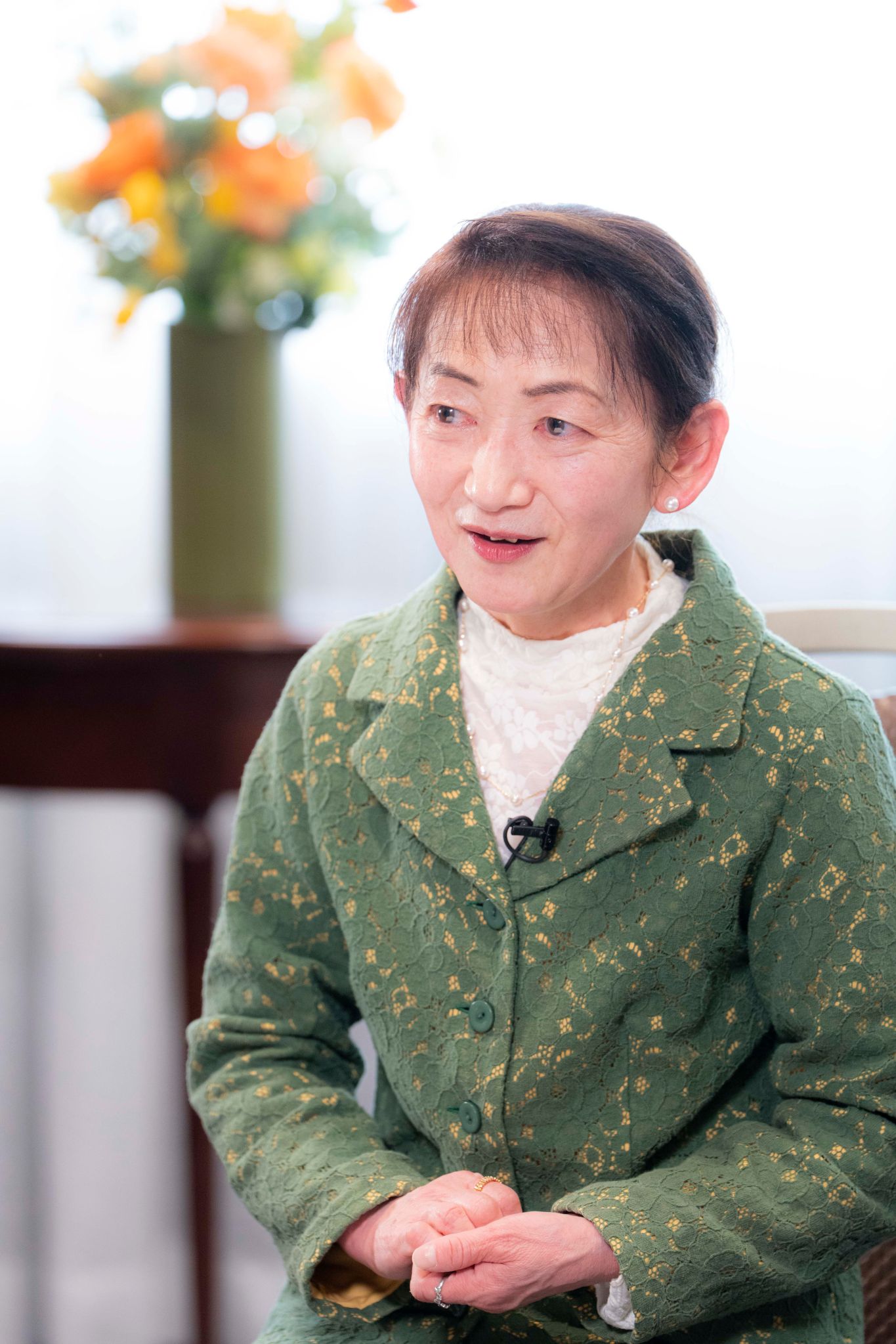 診断の2年前から感じていた息切れ やがて異常な発汗や⾷欲低下も伴うように 